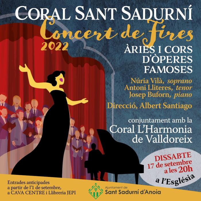 Coral Sant Sadurní, en concert