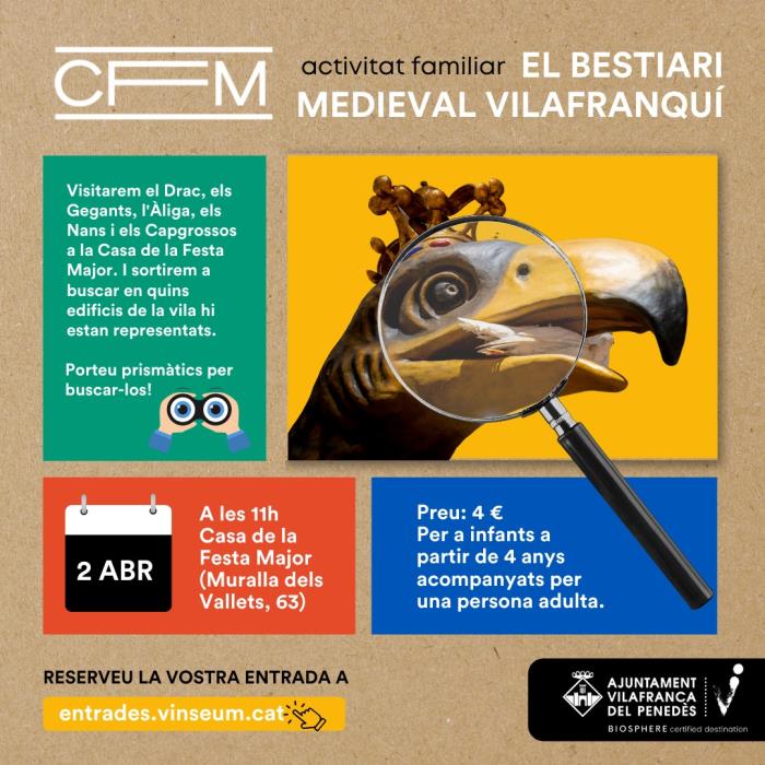 El bestiari medieval vilafranquí