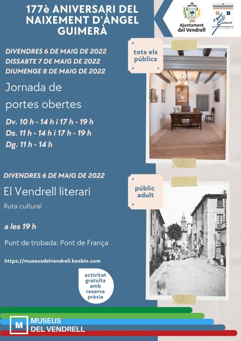 El Museu Àngel Guimerà celebra l’aniversari del dramaturg
