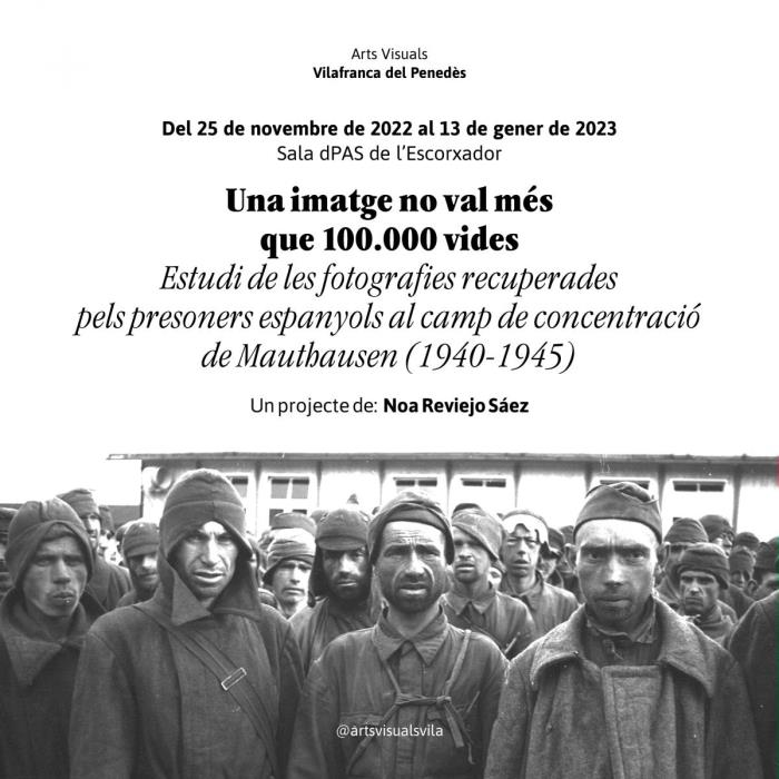Exposició de l’estudiant Noa Reviejo sobre fotografies de Mauthausen