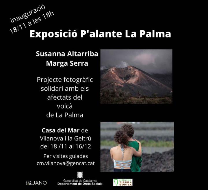 Exposició solidària a la casa del mar de Vilanova i la Geltrú