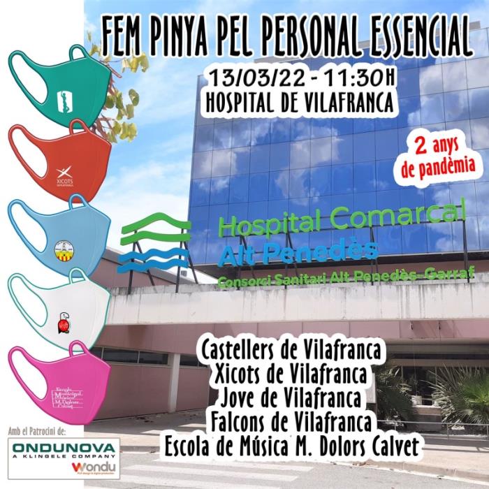 Fem pinya pel personal essencial
