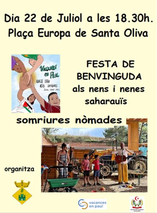 Festa de benvinguda als nens saharauis acollits al Baix Penedès