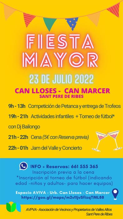 Festa Major de Can Lloses – Can Marcer