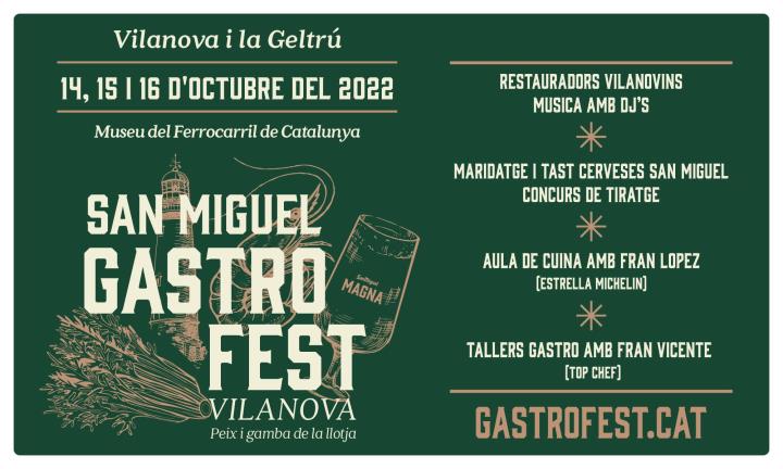Gastrofest, fira gastronòmica al Museu del Ferrocarril