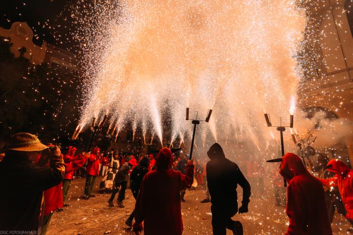 Gran correfoc a Igualada