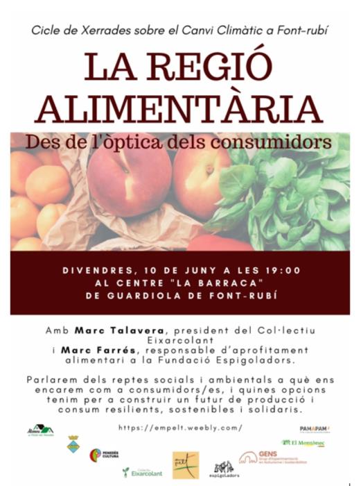 La Regió alimentària - Des de l’òptica dels consumidors