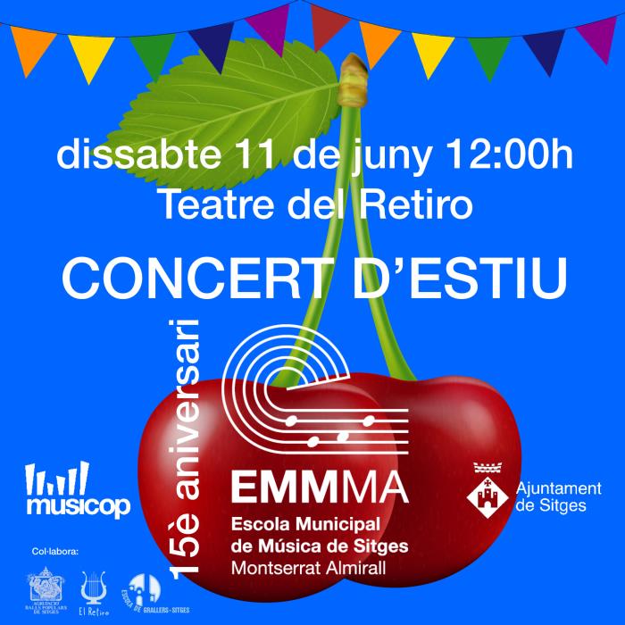 L’Escola Municipal de Música celebrarà el 15 aniversari amb un concert d’estiu 