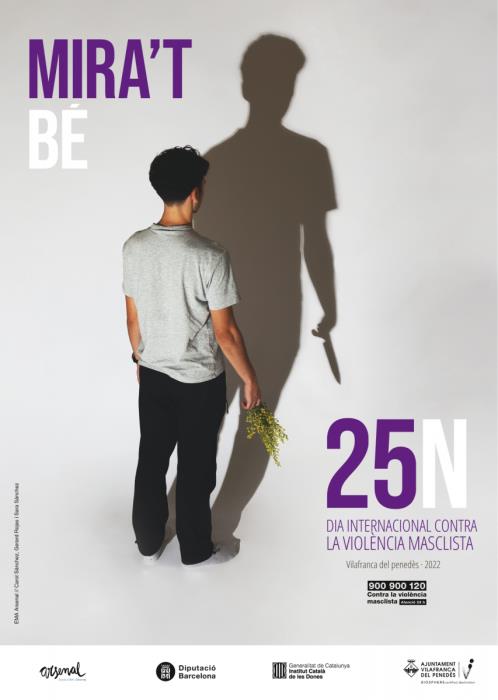 Onze actes i dues exposicions per commemorar a Vilafranca el 25N-Dia Internacional contra la violència masclista