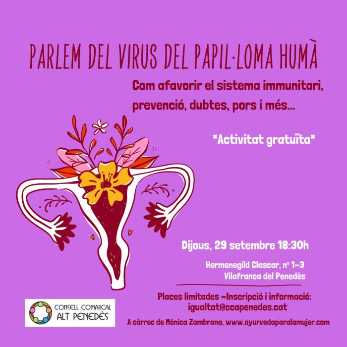 Parlem del virus del papil·loma humà