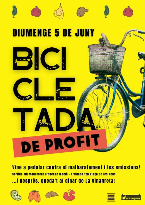 Pedalada familiar pels carrils bici... i dinar de profit