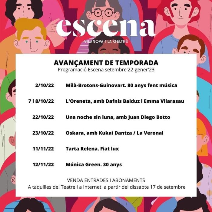 Presentació de la nova temporada Escena