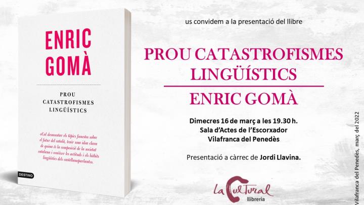 Presentació del llibre Prou catastrofismes lingüístics