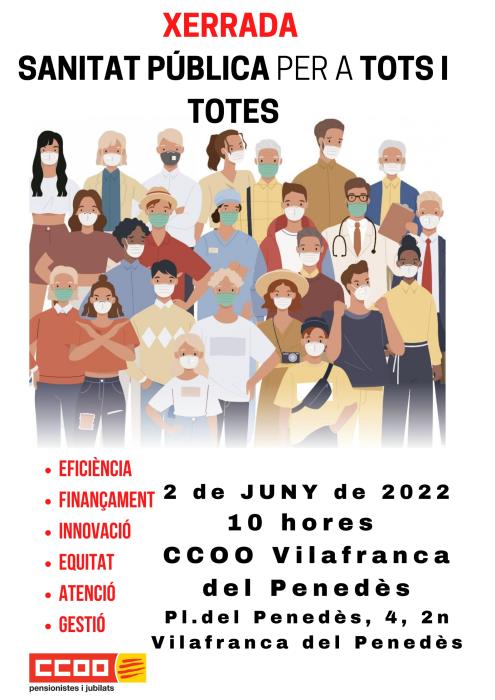 “Sanitat pública per a tots i totes