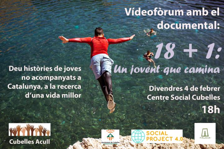 Vídeo fòrum amb el documental '18+1. Un jovent que camina'
