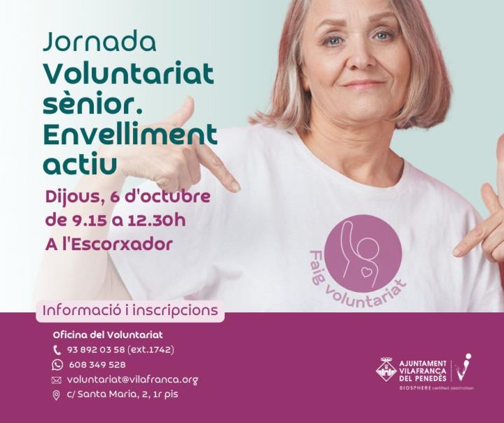 Voluntariat Sènior. Envelliment Actiu