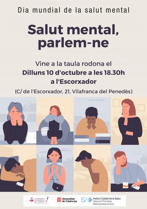 Xerrada sobre salut mental a Vilafranca del Penedès