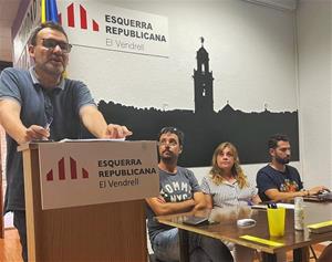 Alfonso González Bondía serà el cap de llista d’Esquerra Republicana a El Vendrell. ERC