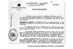 Arxiu General Militar d’Àvila