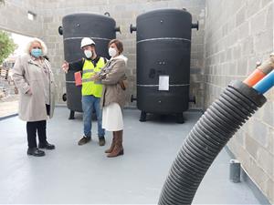 Avancen les obres de la xarxa de calor que subministrarà energia tèrmica a diversos equipaments de Sant Pere de Ribes. CC Garraf