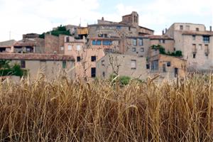 Bellprat barra l'accés al poble per impedir macroprojectes energètics: 