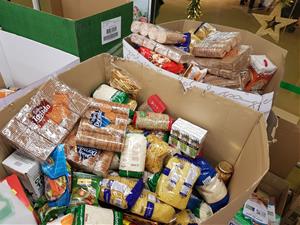 Calafell fa una compra urgent de material per evitar l’aturada del Banc dels Aliments. Ajuntament de Calafell