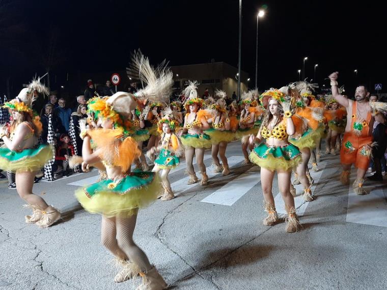 Canyelles recupera el carnaval adaptat a la situació sanitària. Ajuntament de Canyelles