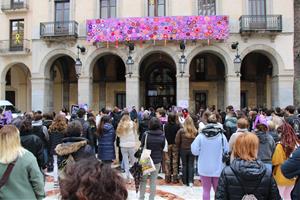 Celebració del 8-M a Vilanova i la Geltrú. Ajuntament de Vilanova