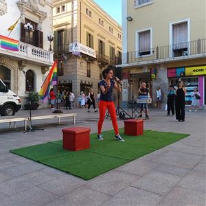 Celebració del dia de l'Orgull LGTBI a Vilafranca