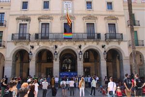 Celebració del dia de l'Orgull LGTBI a Vilanova