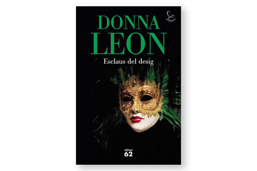 Coberta d' 'Esclaus del desig' de Donna León. Eix