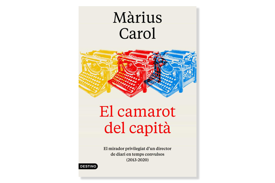 Coberta de 'El Camarot del capità' de Marius Carol. Eix
