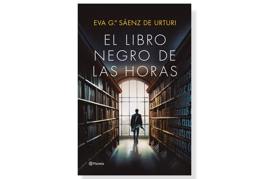 Coberta de 'El libro negro de las horas'  d'Eva Gª Sáenz de Urturi. Eix