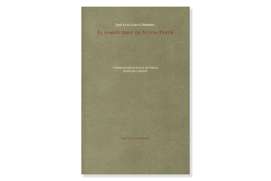 Coberta de 'El somrís trist de Sylvia Plath', de José García Herrera. Eix