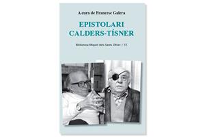 Coberta de 'Epistolari Calders-Tísner'. Eix