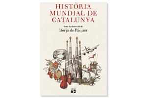 Coberta de 'Història Mundial de Catalunya'. Eix