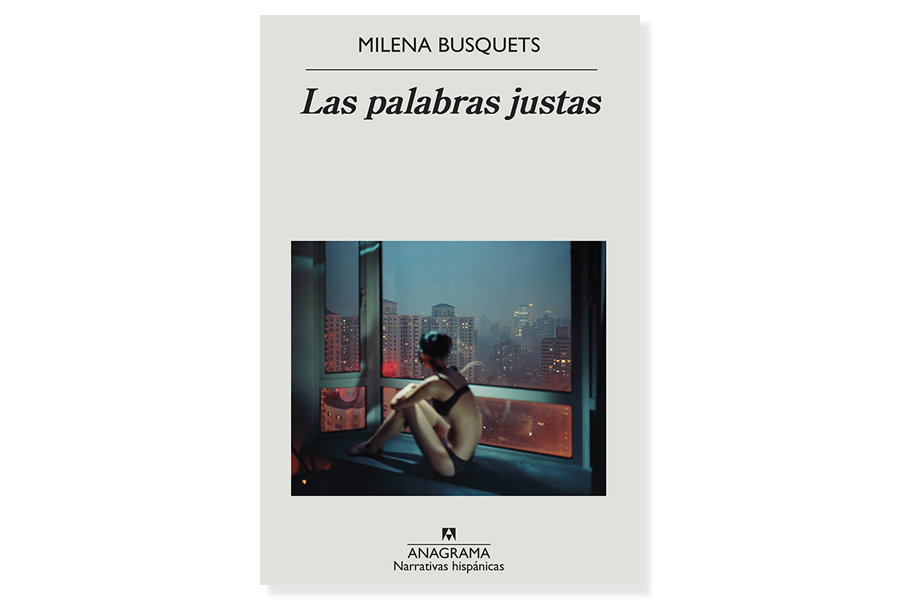 Coberta de 'Las palabras justas' de Milena Busquets. Eix