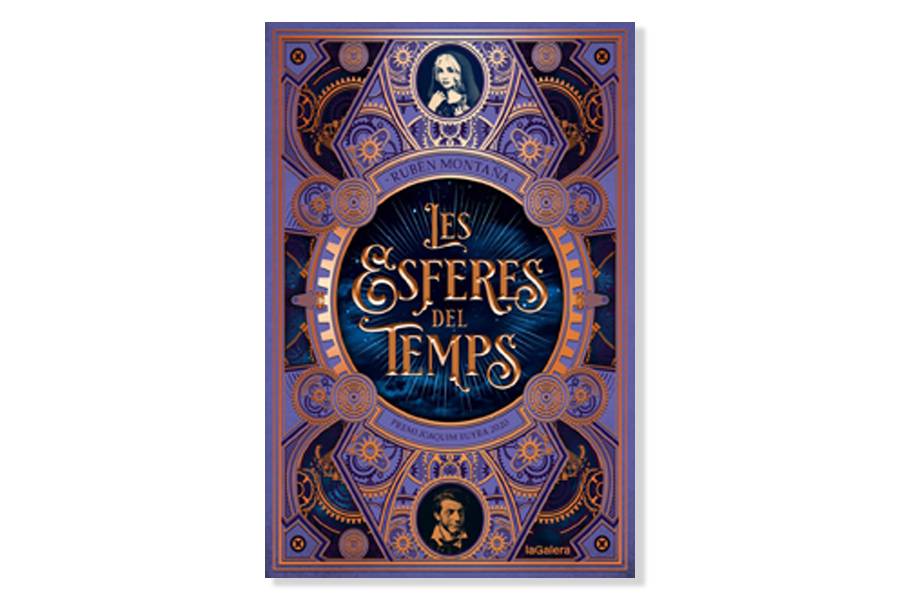 Coberta de 'Les esferes del temps' de Rubèn Montañá. Eix