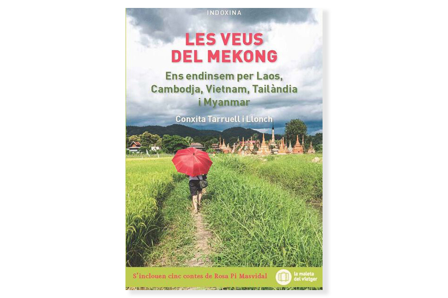 Coberta de 'Les veus del Mekong', de Conxita Tarruell. Eix