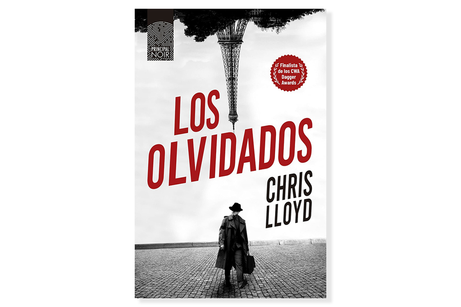 Coberta de 'Los olvidados' de Chris Lloyd. Eix