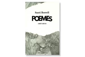Coberta de 'Poemes' de Santi Borrell. Eix