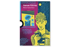 Coberta de 'Sense filtres' de M. Carme Roca. Eix