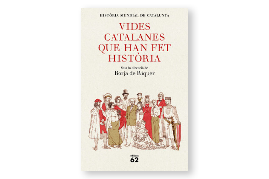 Coberta de 'Vides Catalanes que han fet història'. Eix