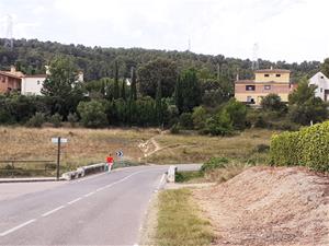 Comencen les obres de l'itinerari de vianants a la BV-2129 a Sant Martí Sarroca