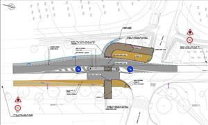 Comencen les obres d’implantació d’una xicana a la BV-2415 a Olèrdola