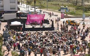 Concert de Gisela a la platja del Vendrell. Ajt. del Vendrell