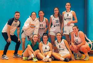 C.T. Sots 21 femení del CB Sitges. Eix