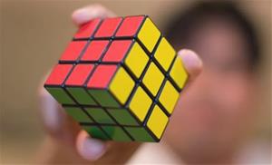 Cubo de Rubik. Eix