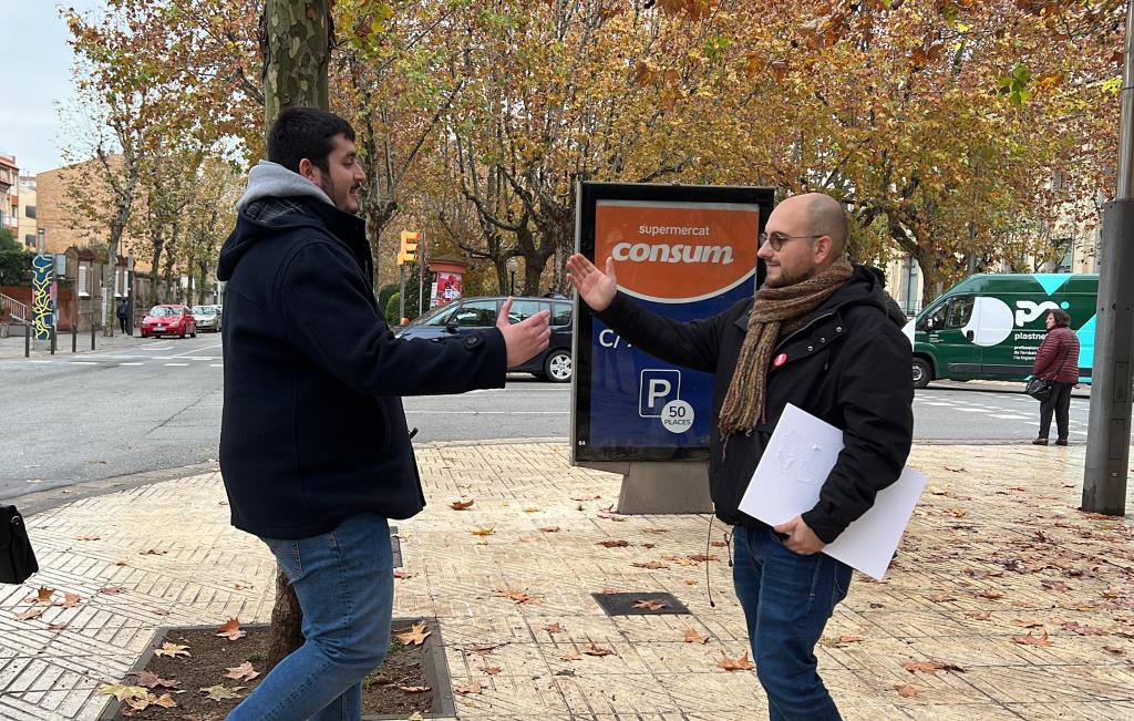 Demanen fins a 3 anys de presó per a dos joves d'Igualada acusats de fer pintades al Consell Comarcal de l'Anoia. ACN