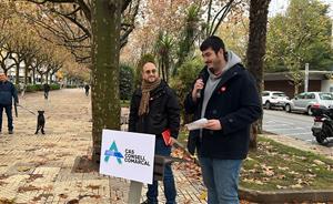 Demanen fins a 3 anys de presó per a dos joves d'Igualada acusats de fer pintades al Consell Comarcal de l'Anoia